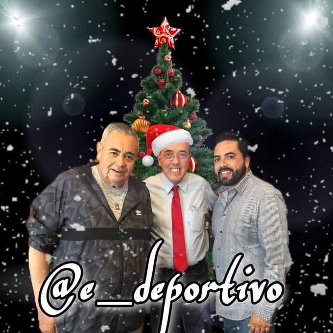 Nos llegó el espíritu decembrino a Espacio Deportivo de la Tarde 20 de diciembre 2020