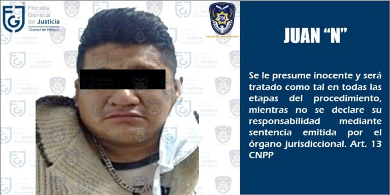 Detuvieron a “El Johny Vanegas” uno de los generadores de violencia en Milpa Alta