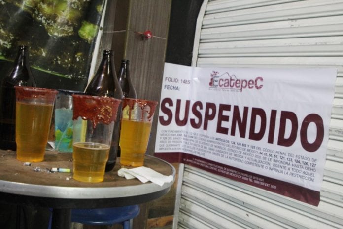 Suspenden 6 fiestas en Ecatepec