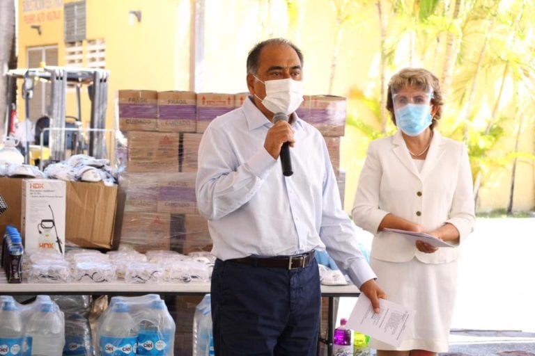 Distribuye Gobierno de Guerrero insumos donados por empresas a hospitales Covid