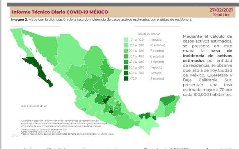 33 municipios de Hidalgo se mantendrán en rojo