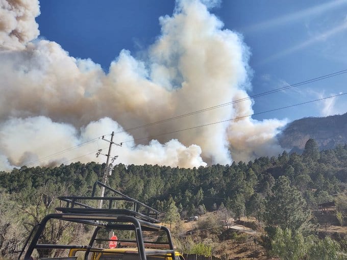 Informa la Conafor la situación de los incendios en Coahuila y Nuevo León