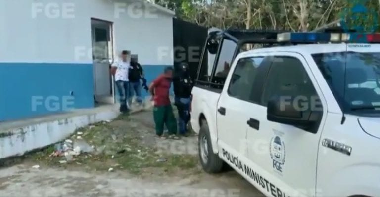 Trasladan a Centros de Retención a los cuatro policías de Tulum involucrados en la muerte de una mujer