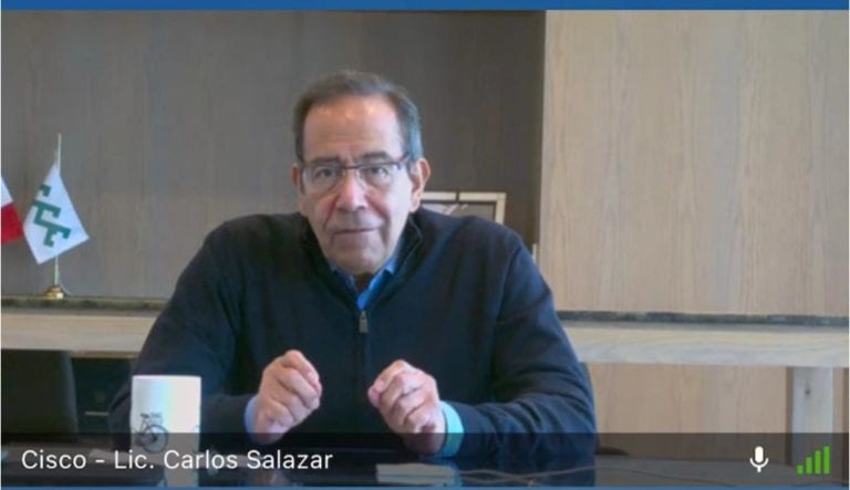 Reeligen por tercer y último año a Carlos Salazar al frente del CCE