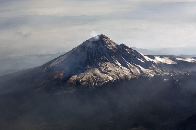 Amecameca se prepara ante actividad del volcán Popocatépetl