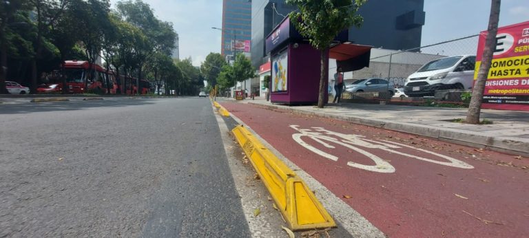 Alistan Ciclovía en Insurgentes