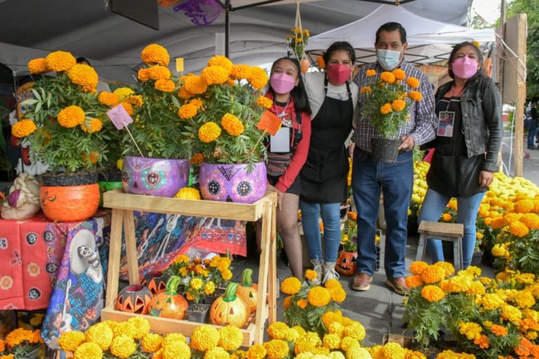 Fue inaugurado el Festival Pan de Muerto, Atole, Flores y Dulces Neza 2021