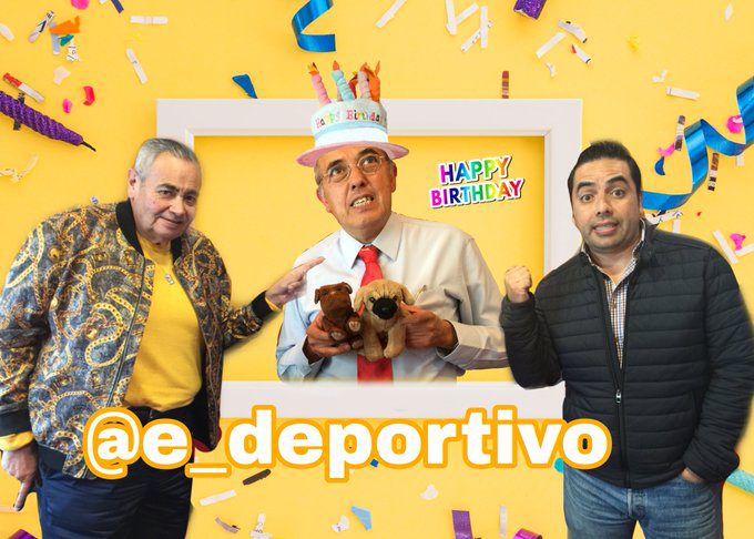 Feliz Cumpleaños Pepe Segarra! te desea Espacio Deportivo de la Tarde 26 de Octubre 2021
