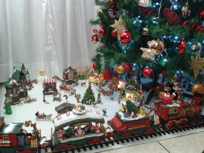Navidad, árbol Navidad, adornos