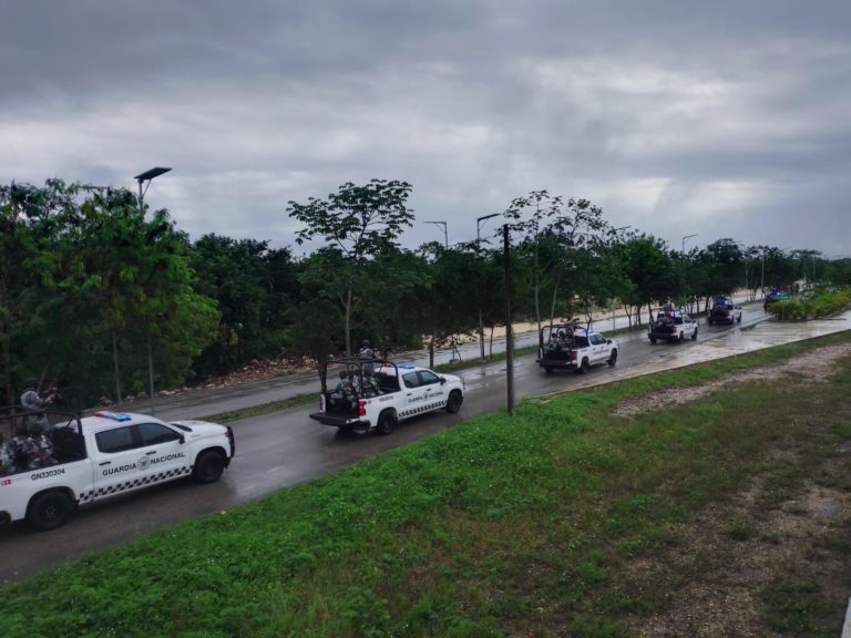 Batallón Turístico dela Guardia Nacional inició operaciones en Quintana Roo
