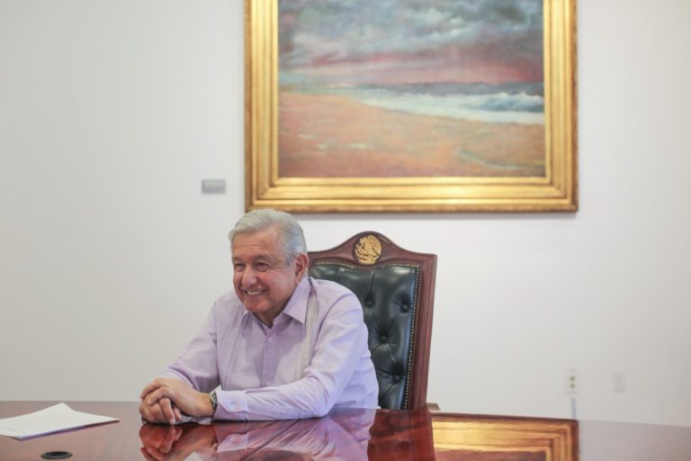 Se muestra contento el presidente por proceso interno en Morena