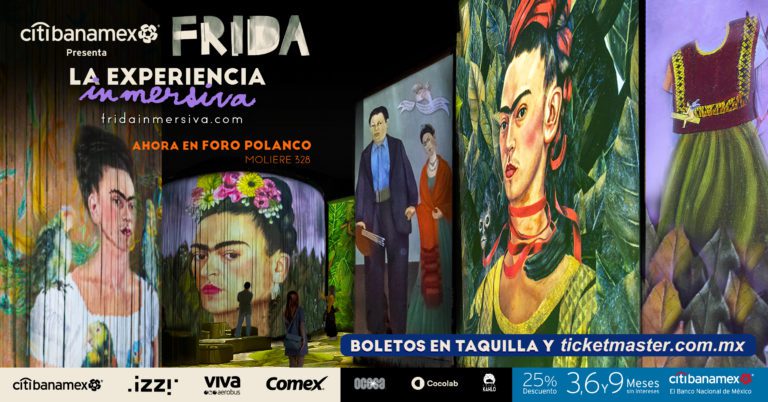 88.9 Noticias te invita a la exposición Frida, Experiencia Inmersiva