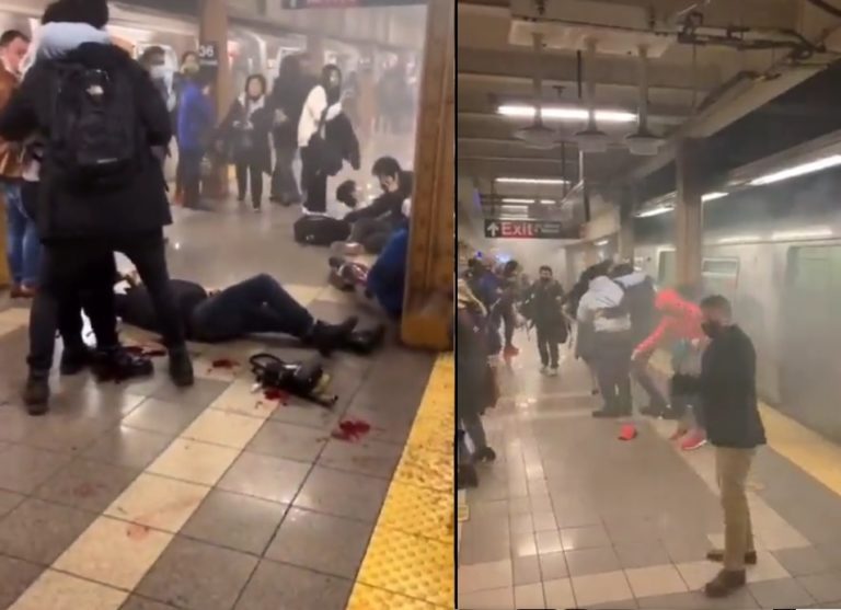 16 heridos deja tiroteo en metro de NY