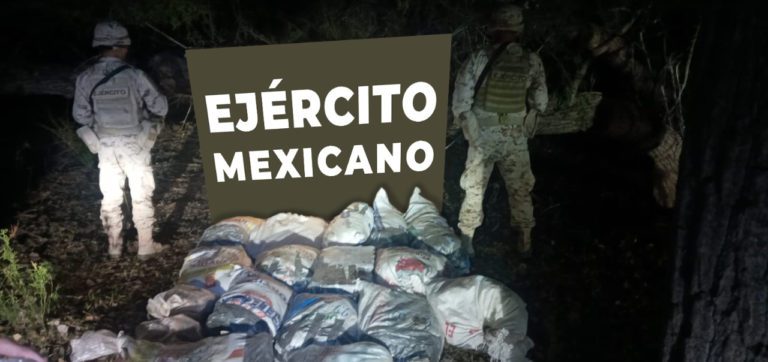 Ejercito decomisó diversas drogas en Sonora