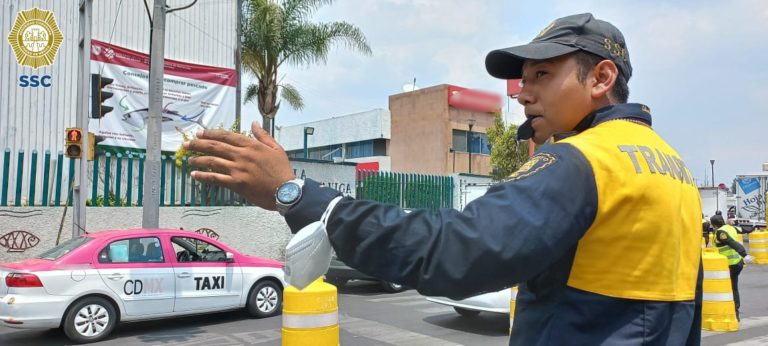 Policía dela CDMX realiza operativo vial en “La Viga”
