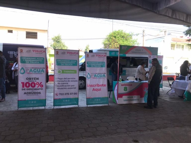 Inicio el Programa de Condonación de Adeudos y Regularización en el servicio de agua en Toluca