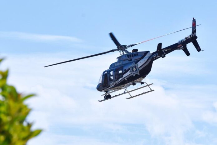 Traslado helicóptero paciente