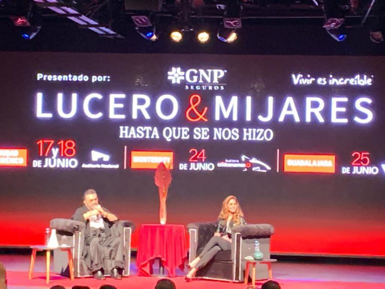 Lucero y Mijares regresan juntos a los escenarios en el Auditorio Nacional 