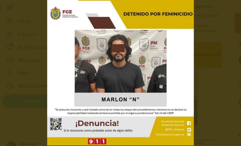 Acusan de feminicidio a Marlon Botas Fuentes, presunto asesino de Montserrat Bendimes Roldán