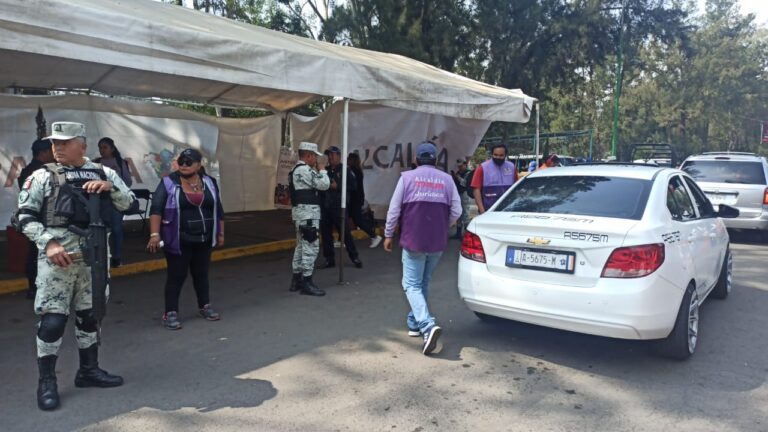 La Alcaldía Iztapalapa realiza operativo de seguridad en panteones de la demarcación