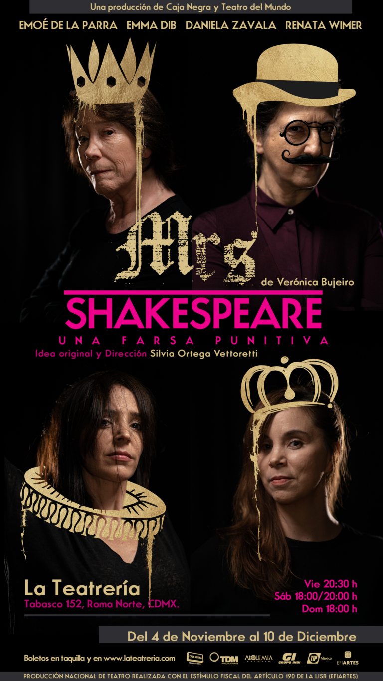 Mrs. Shakespeare, ensayo lúdico sobre la heroicidad femenina, revitaliza la escena teatral