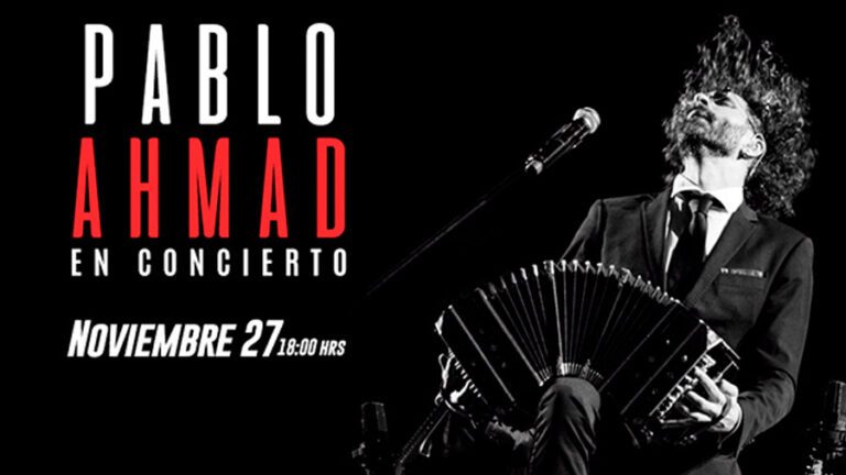 Pablo Ahmad en concierto. Gana boletos con 88.9 Noticias