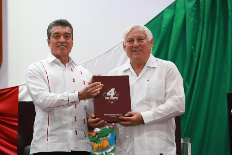 Con el respaldo del Presidente, Chiapas consolidó su transformación en 4 años: Rutilio Escandón