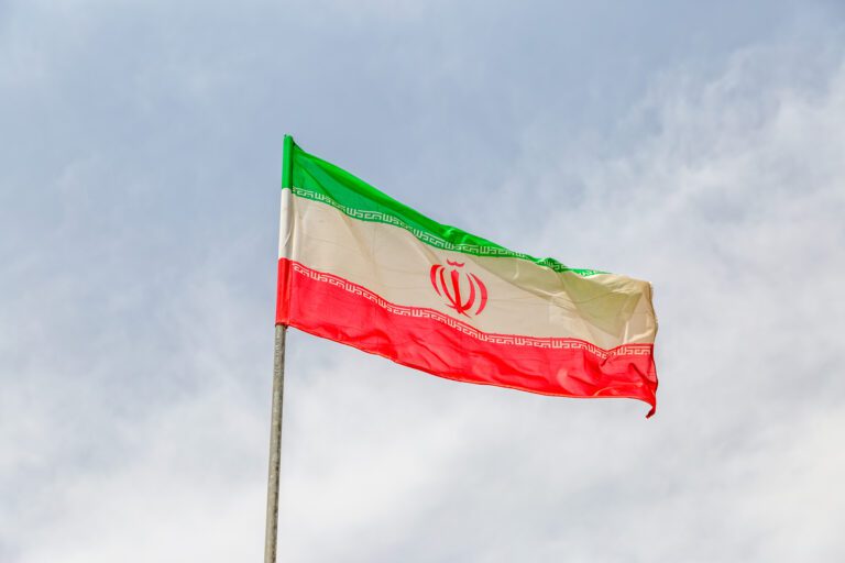 Irán, bandera