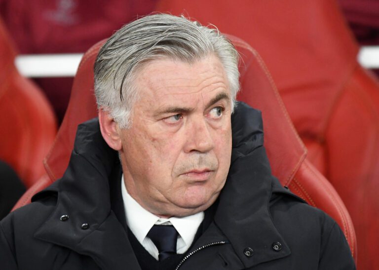 LONDON, ENGLAND - MARCH 7, 2017: Bayern's head coach Carlo Ancelotti pictured prior to the second leg of the UEFA Champions League Round of 16 game between Arsenal FC and Bayern Munchen at Emirates Stadium.