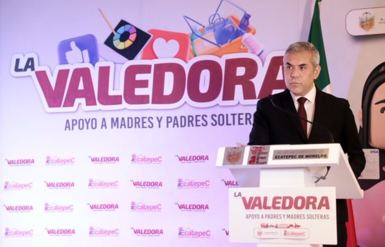 Ecatepec destina 200 mdp para apoyar a padres y madres solteros con tarjeta La Valedora