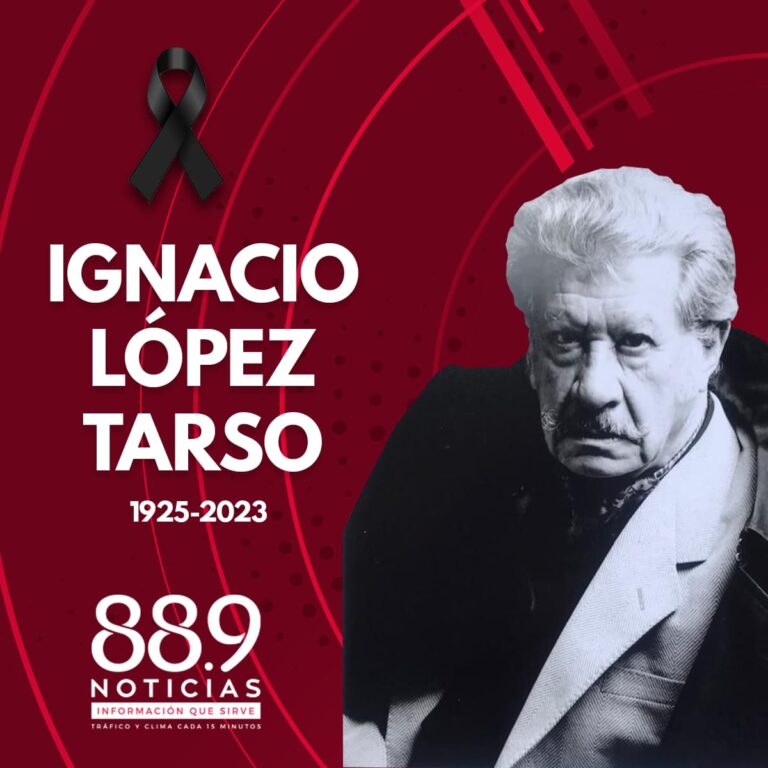 Ignacio López Tarso: su deseo era llegar a los 100 años