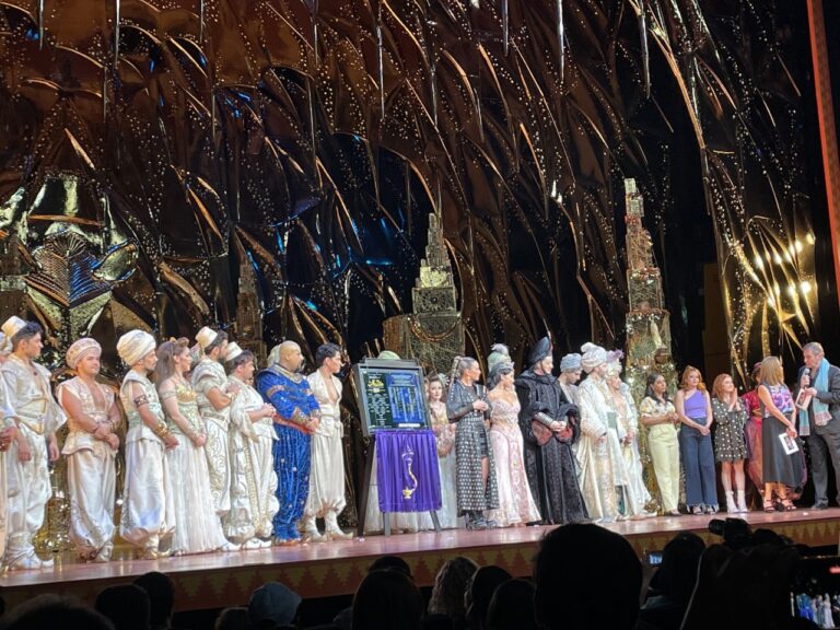 El musical “Aladdin” cumplió 500 representaciones