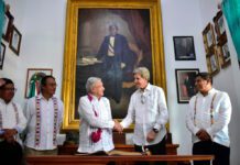 Presidente de México y John Kerry