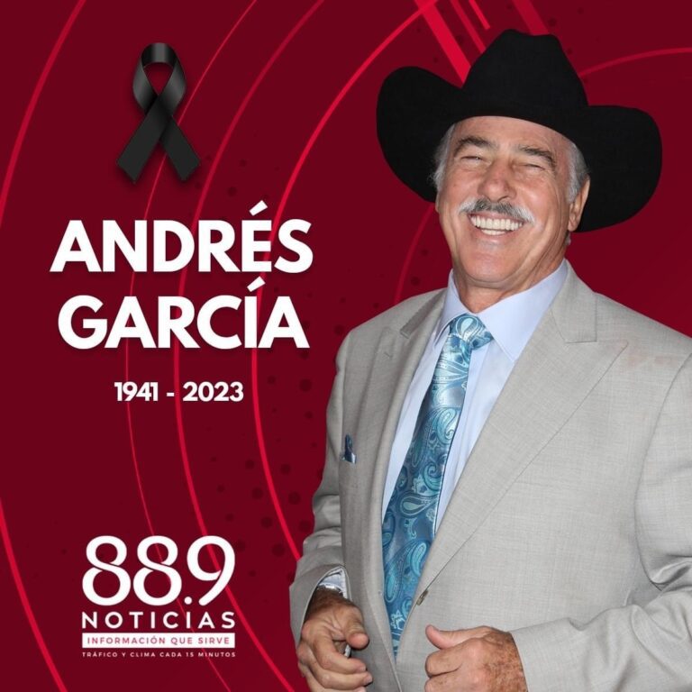 Famosos lamentan la muerte de Andrés García