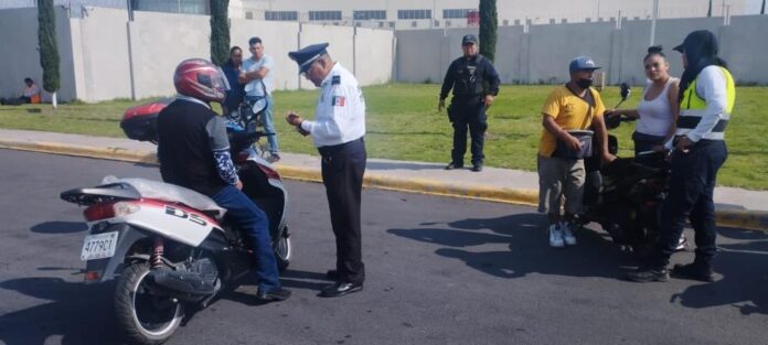 Disminuyen delitos en motocicletas en Tecamac