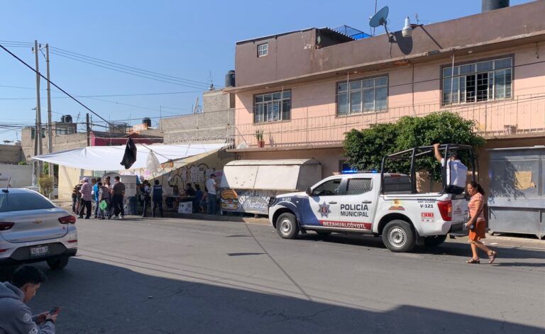 Dos mil policías vigilan jornada electoral en Nezahualcóyotl; hay participación ciudadana, afirma Cerqueda