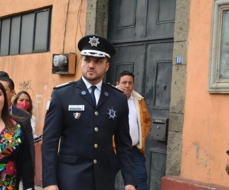 Teniente Calcáneo implementa modelo de seguridad colombiano en Atizapán