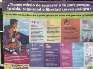 Migrantes en Colonia Juárez CDMX