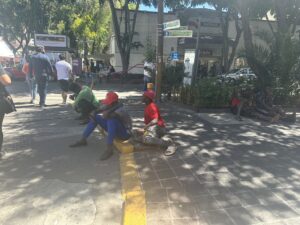 Migrantes en Colonia Juárez CDMX