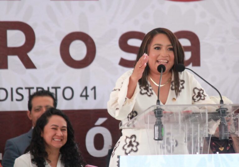 Carmen de la Rosa Mendoza, buscará la presidencia municipal de Nezahualcóyotl, Estado de México