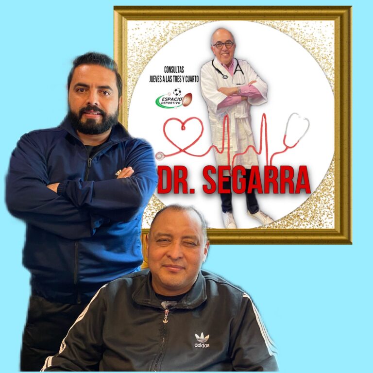 Día de terapia y las mejores recomendaciones del Dr. Segarra en Espacio Deportivo de la Tarde 18 de enero 2024