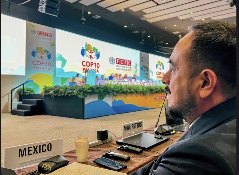 México, a la vanguardia en el combate al consumo de tabaco