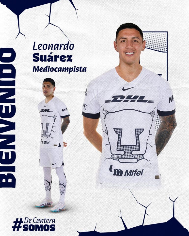 Leo Suárez llega del América para reforzar a Pumas.