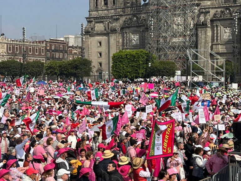 Marcha por Nuestra Democracia congrega a miles de personas en la CDMX y otras ciudades del país
