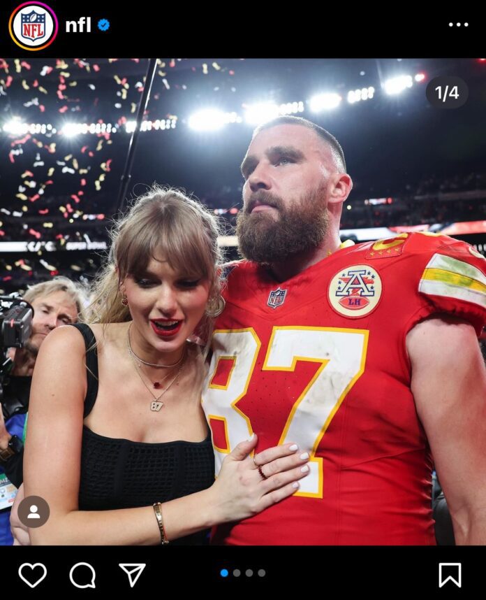 Taylor Swift y Travis Kelce