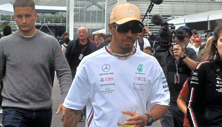 Lewis Hamilton, piloto de Fórmula 1 de Mercedes-AMG. Foto: Gabriel Ayala/ACIR Deportes