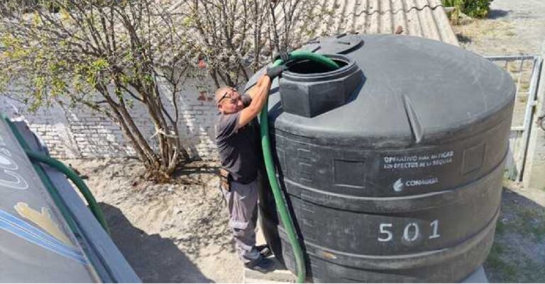 Conagua mantiene el abastecimiento emergente de agua potable en CDMX y San Luis Potosí