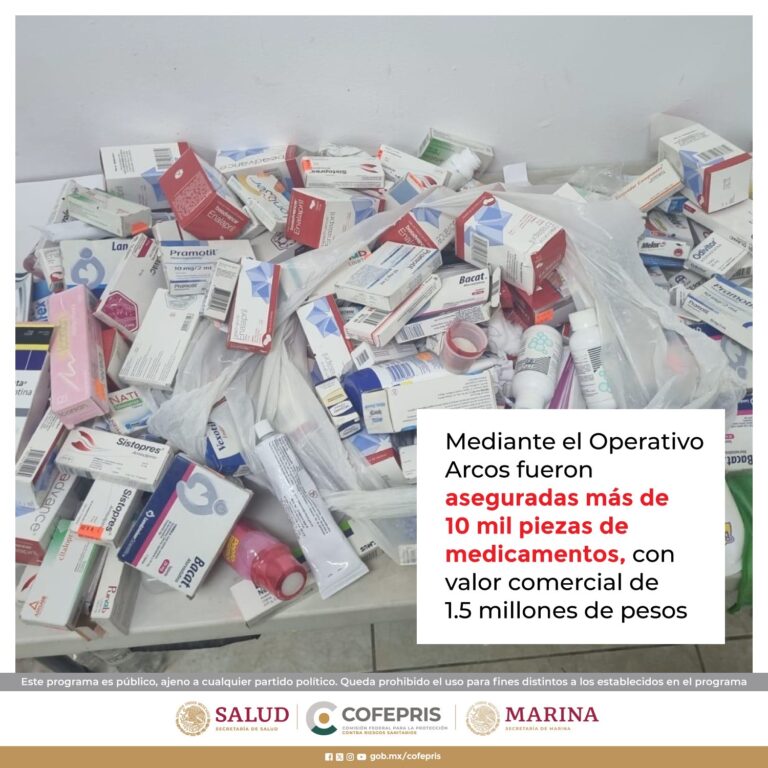 16 farmacias irregulares de Baja California Sur suspendidas por Cofepris y Marina: representaban un riesgo a la salud