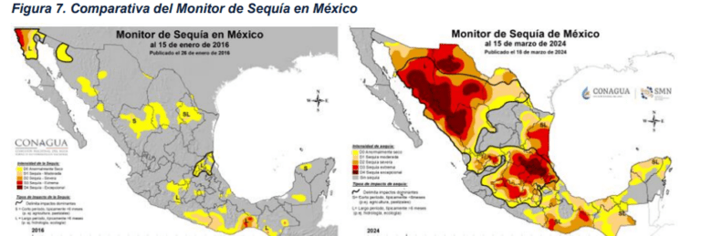 Más del 83% de los municipios en México con sequía: HR Ratings