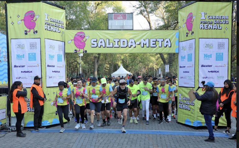 Participa Fundación IMSS en la 1ª Carrera por la Salud Renal
